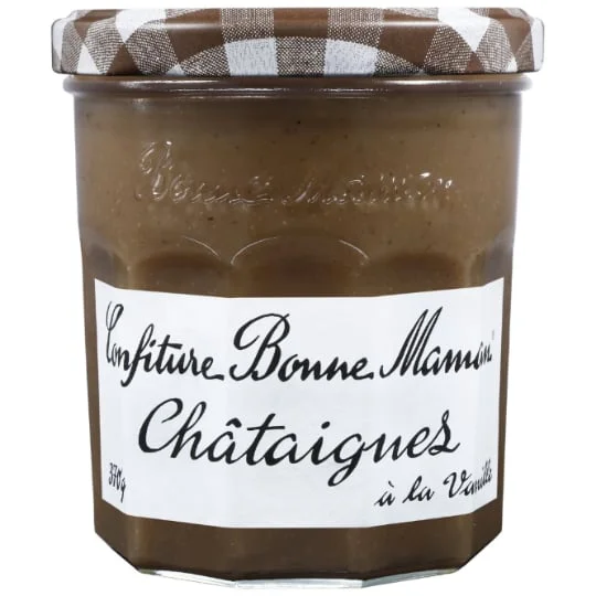 Confiture châtaignes à la vanille