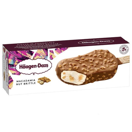 Glace vanille noix de macadamia