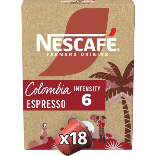 Capsules de café Colombia Espresso intensité 6
