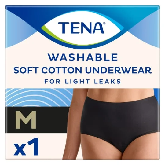 Culotte Fuites Urinaires Noire Taille M Légères Coton Doux