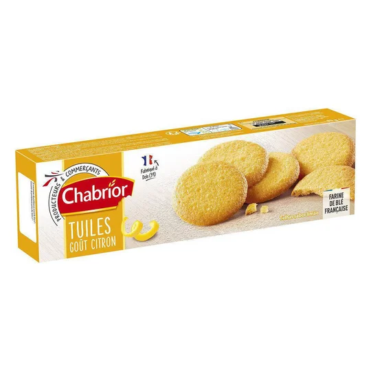 Tuiles goût citron