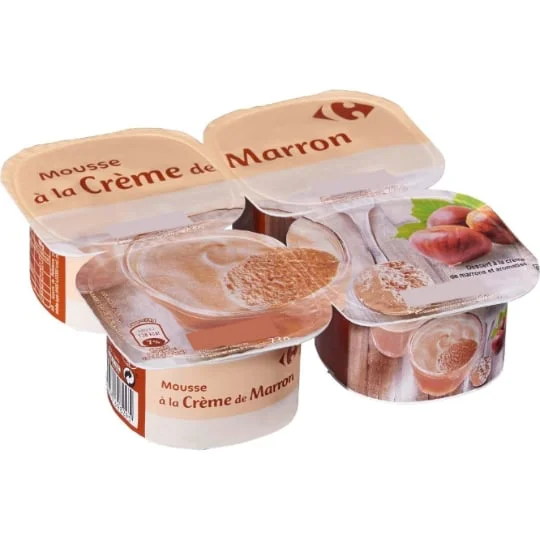 Mousse crème de marron
