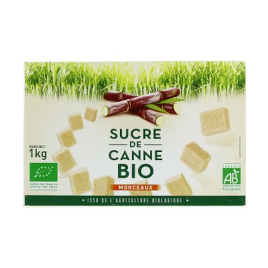 Loiret Et Haentjens Sucre De Canne En Morceaux Bio
