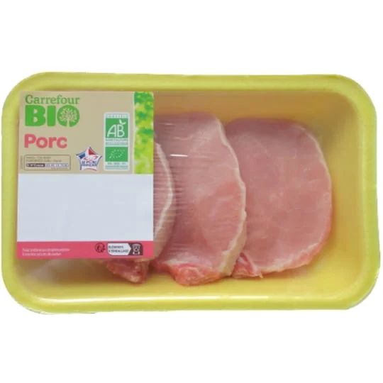 Pavé de porc bio