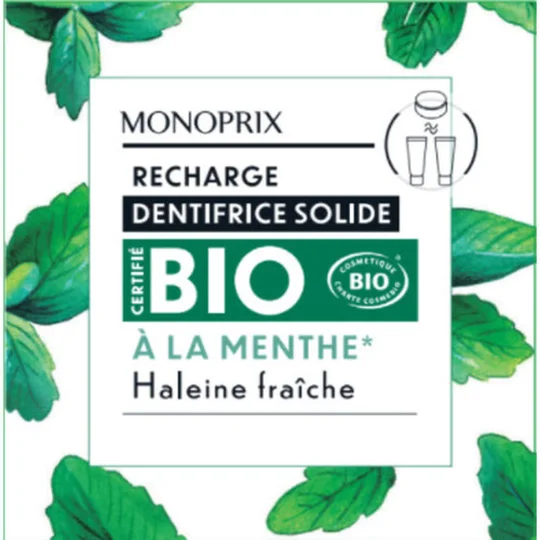 Recharge Dentifrice Solide
