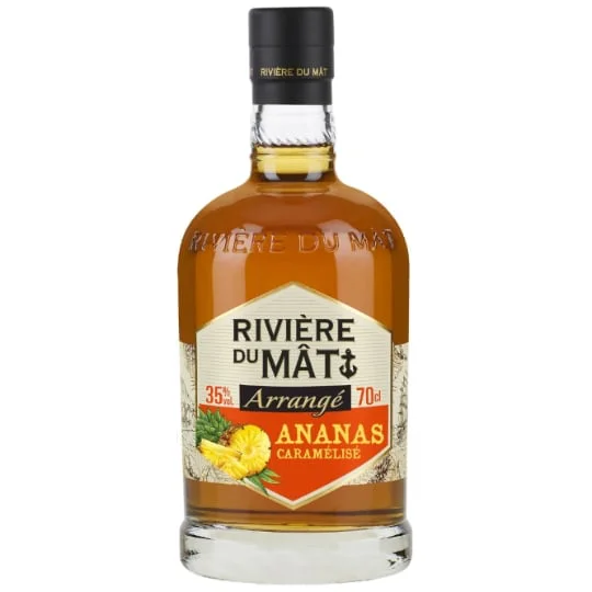 Rhum arrangé ananas caramélisé