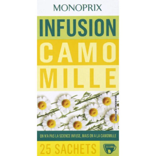 Infusion camomille