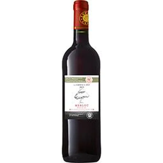 Vin rouge IGP Pays d'Oc Merlot, 2021