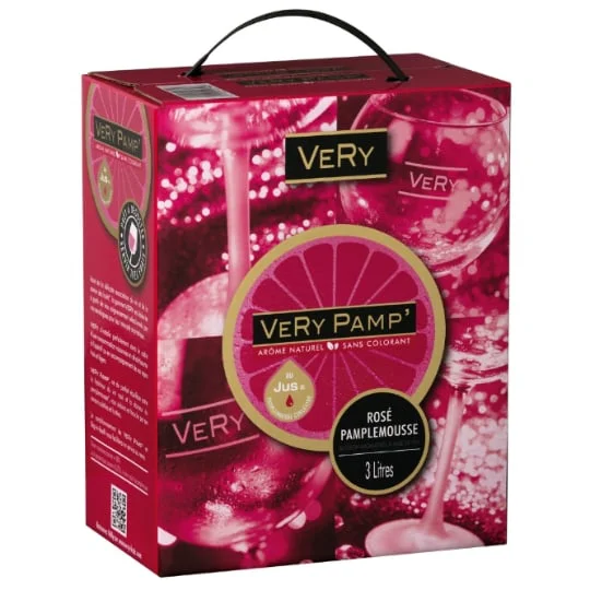 Boisson à base de vin rosé Pamp Pamplemousse
