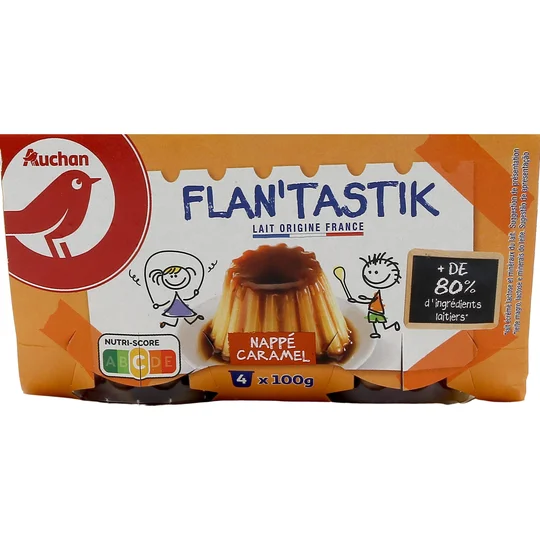 Flan au caramel