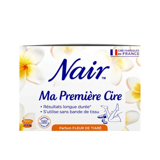Ma premiere cire fleur de Tiaré