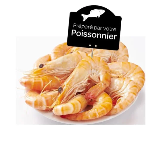 Crevettes cuites de Madagascar 40/60 ASC