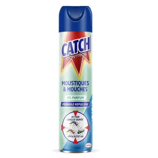 Aerosol répulsif moustiques et mouches