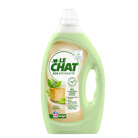 Eco efficacité lessive liquide 44 lavages