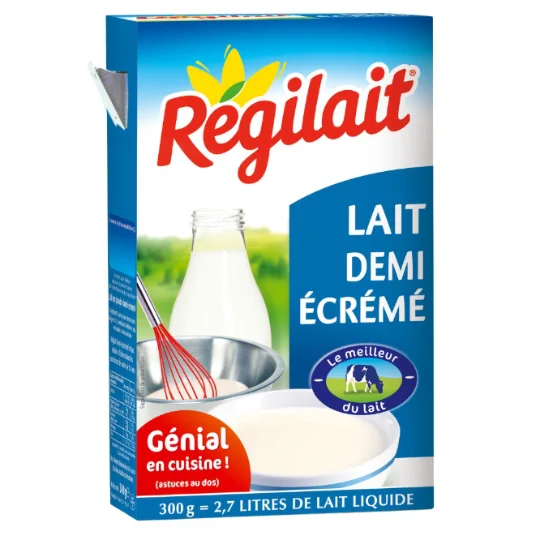 Lait en poudre demi-écrémé
