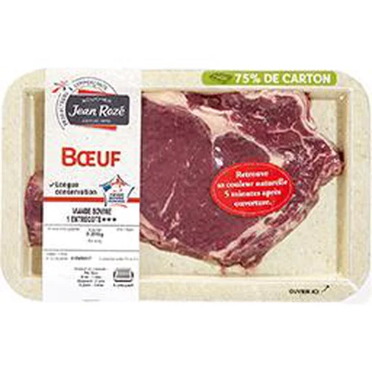 Entrecôte de viande bovine