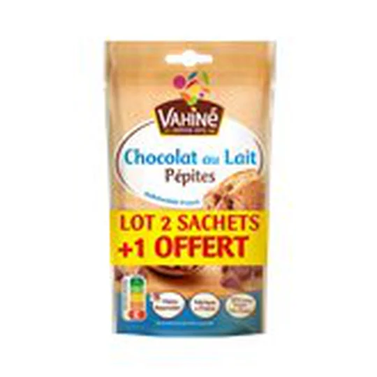 Pépites chocolat au lait