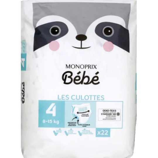Les Culottes taille 4 : 8-15 kg