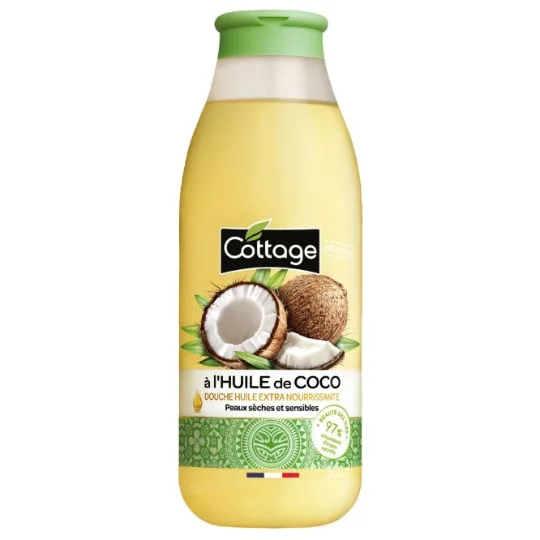 Gel Douche extra nourrissant huile de coco