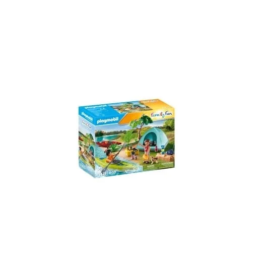 Jeu de construction Famille Et Tente