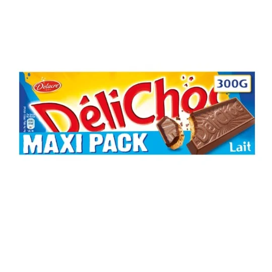 Biscuits et tablettes chocolat au lait