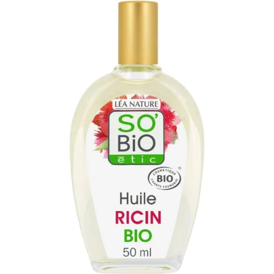 Huile de Ricin Cheveux et Ongles Bio