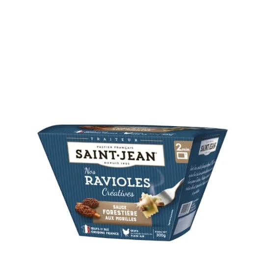 Box Ravioles sauce forestière aux morilles