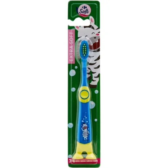 Brosse à dents 3-6 ans extra souple