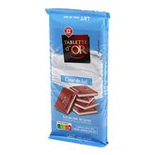 Chocolat au lait Coeur de lait