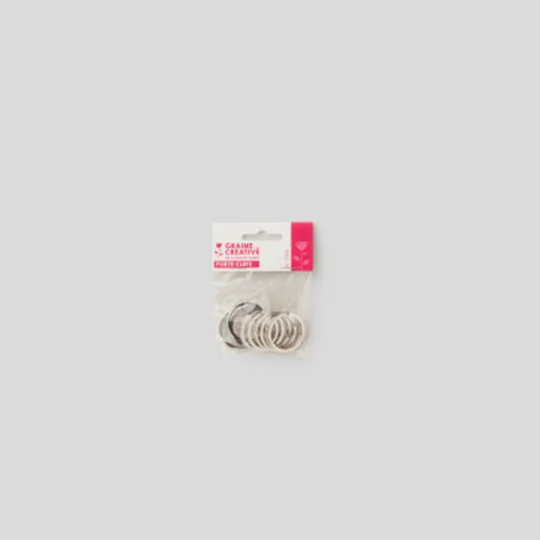 10 Porte Clefs Anneau