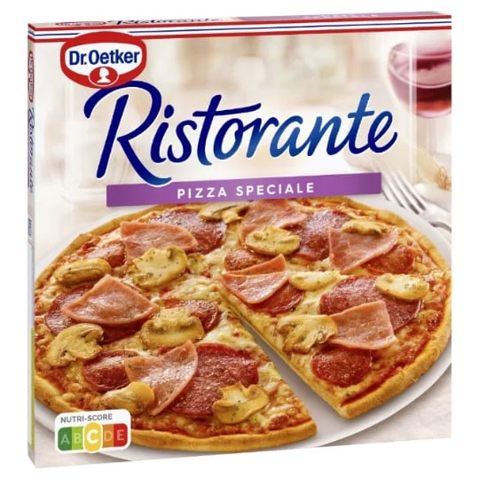 Pizza jambon salami