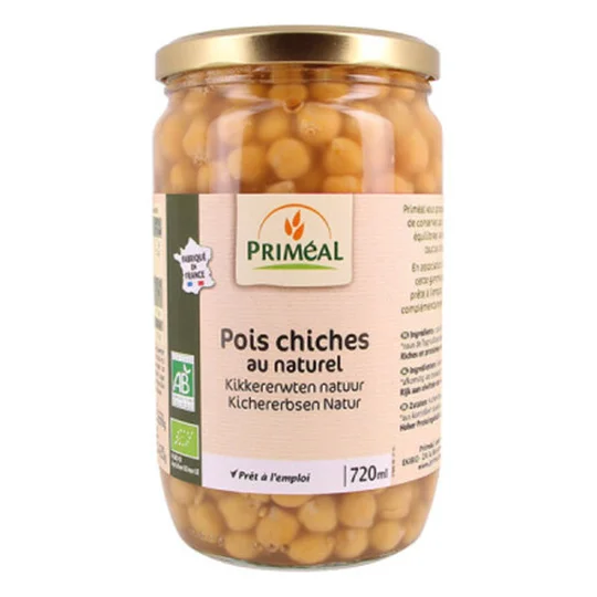 Primeal Pois Chiche au Naturel Bio