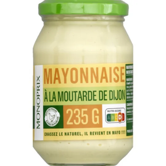 Mayonnaise à la moutarde de Dijon