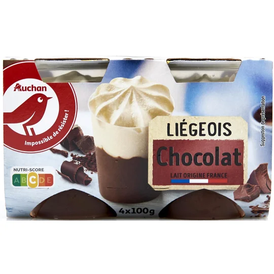 Liégeois au chocolat