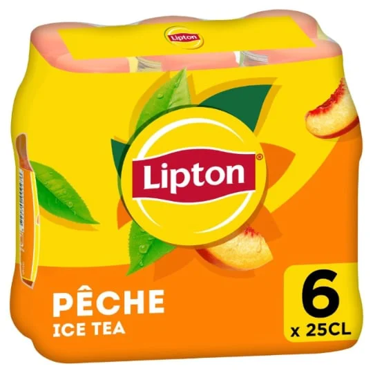 Boisson au thé pêche Ice Tea