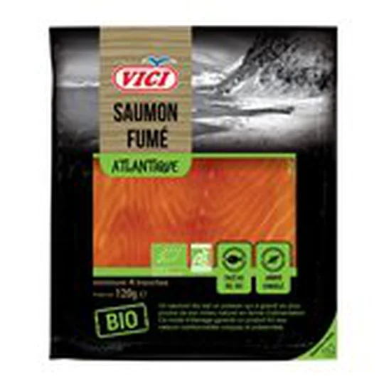Saumon fumé Atlantique Bio