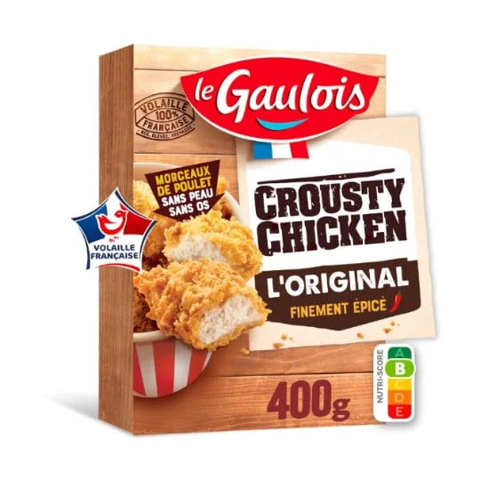 Crousty Chicken finement épicé