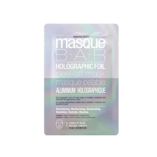 Masque Pelable Aluminium Holographic