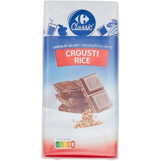 Chocolat lait Crousti Rice