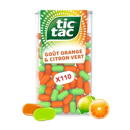 Bonbons citron vert et orange