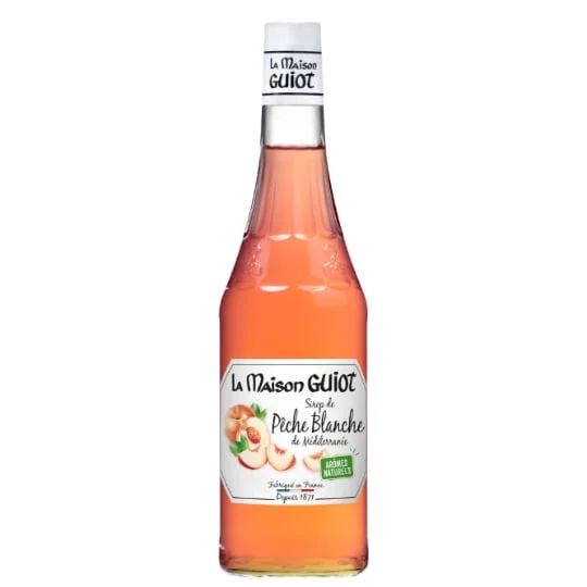 Sirop pêche blanche