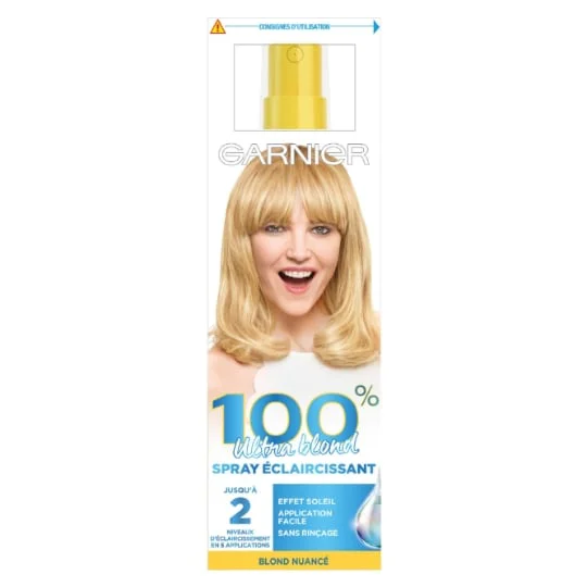 Coloration Cheveux Permanente Spray Eclaircissant Cristal Soleil