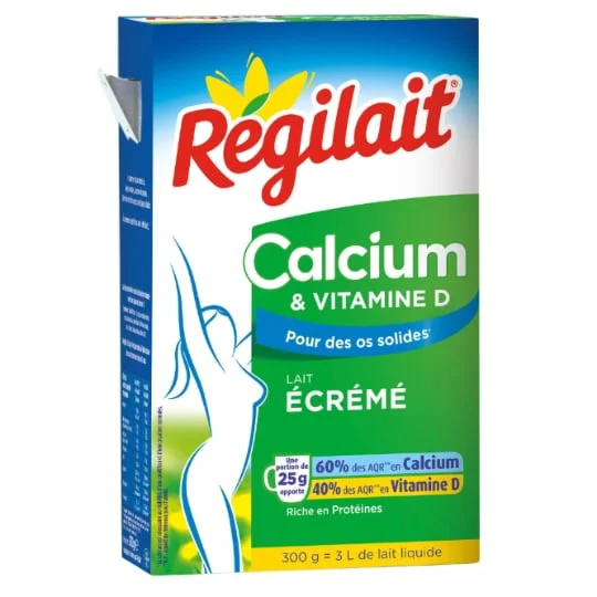 Lait en poudre calcium