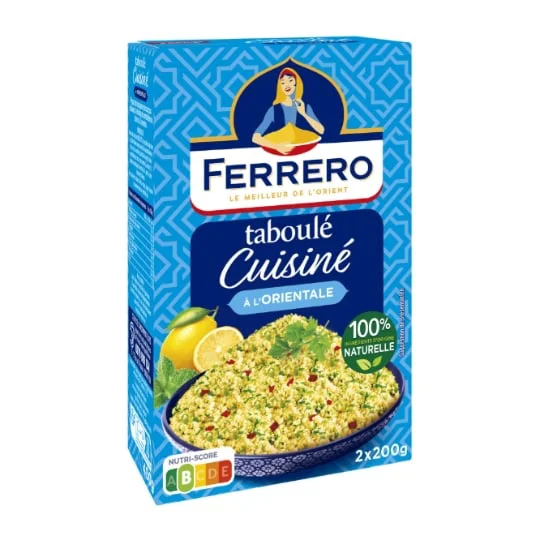 Taboulé cuisiné à l'Oriental