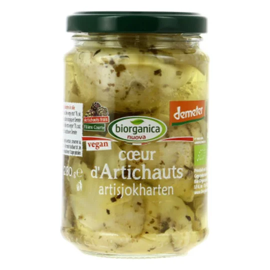 Coeur d'Artichaut à l'Huile d'Olive Bio