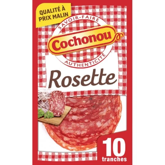 Rosette sans peau