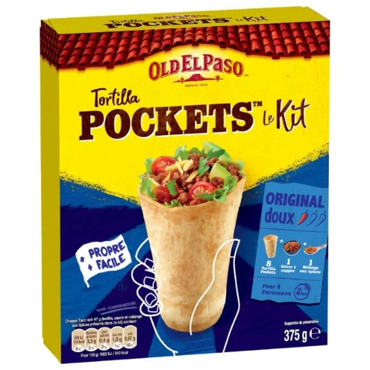 Kit Tortilla pocket x4