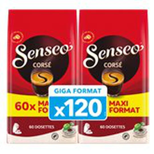 Dosettes Senseo Corsé 2x60 dosettes