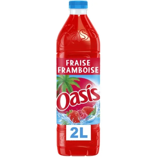 Boisson aux fruits saveur fraise framboise