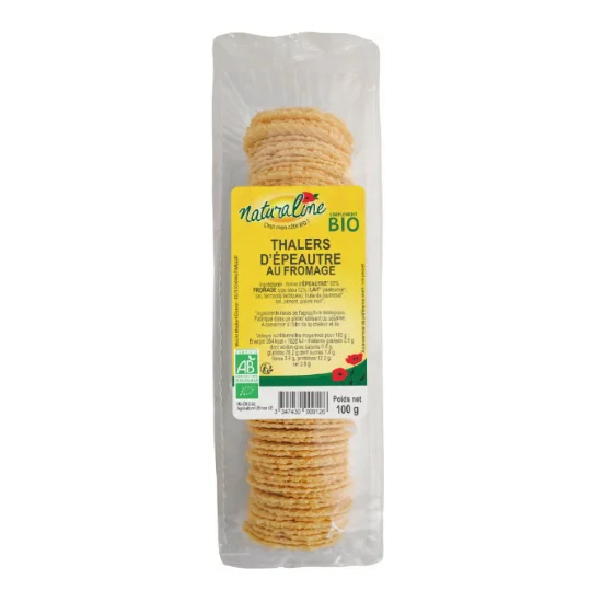 Biscuit apéritif thaler d'épeautre Bio